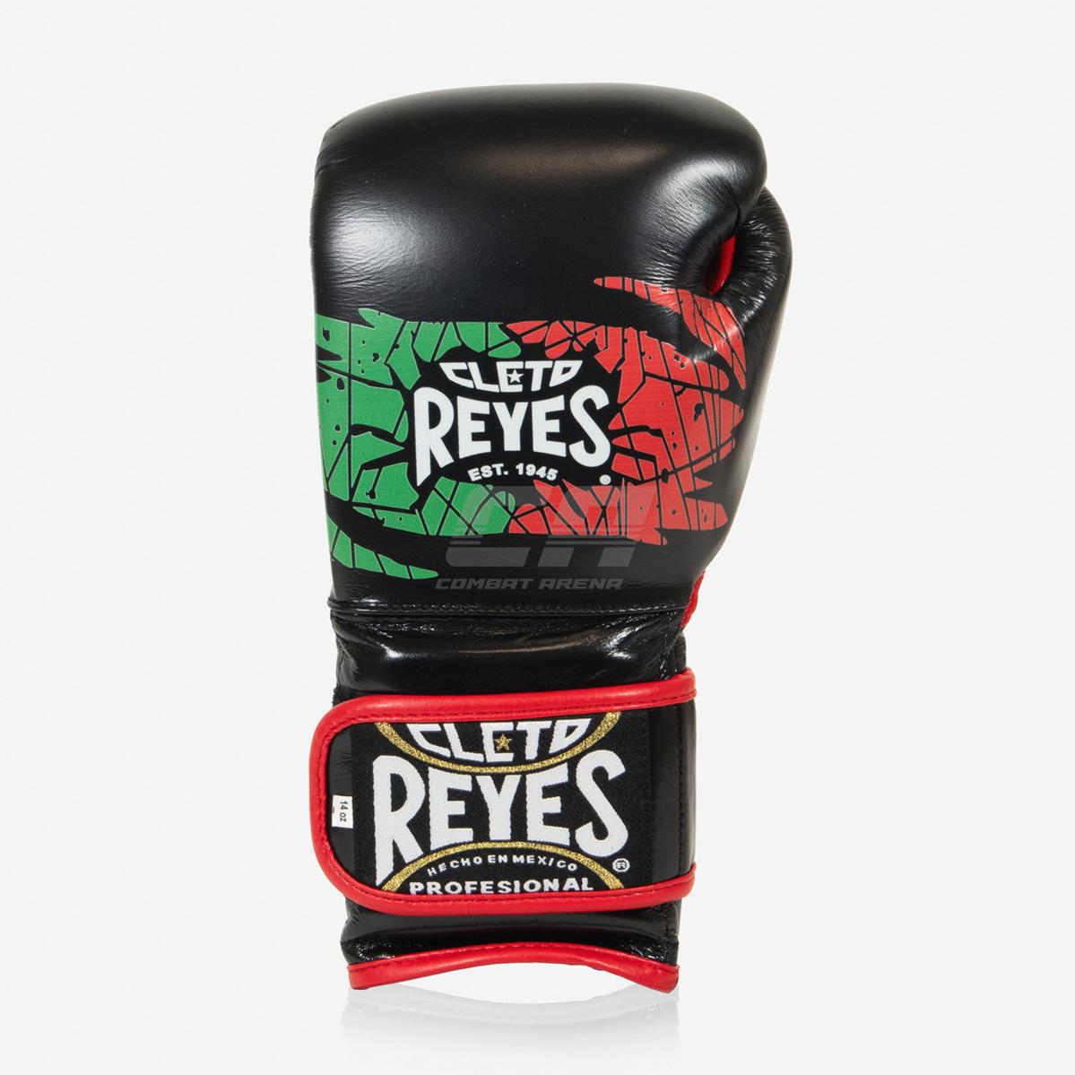 Boxing gloves Cleto Reyes Sparring CE6 Black red Mexican – Combat