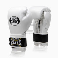 Boxing gloves Cleto Reyes Sparring CE6 White-black-Combat Arena