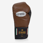 Guantoni Di Nardo con lacci 12 Oz Marrone-nero-Combat Arena