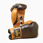 Guantoni Di Nardo con lacci 14 Oz Marrone-cognac-Combat Arena