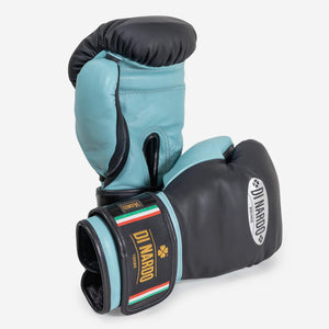 Boxing gloves Di Nardo with Velcro 14 Oz Black-water 