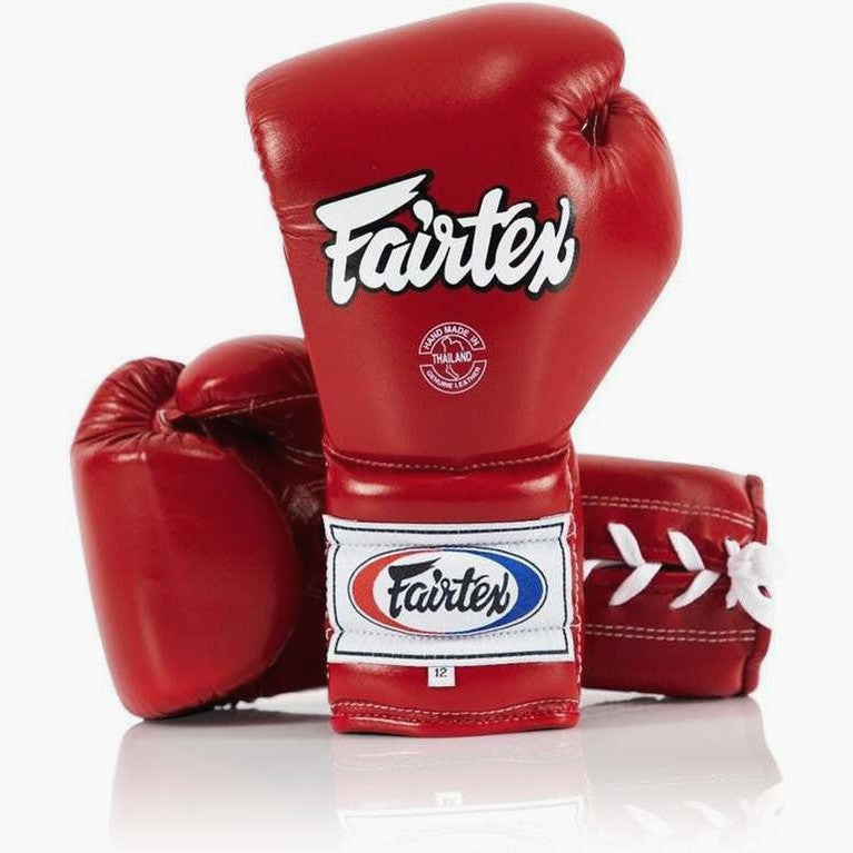 Boxing gloves Fairtex PRO Training Mexican Style BGL7 Red Boxing gloves Fairtex PRO Training Mexican Style BGL7 Red