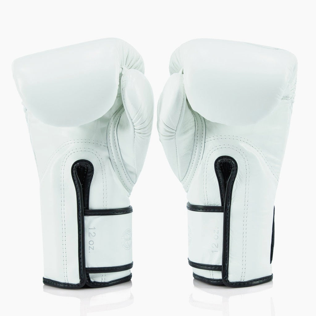 Boxing gloves Fairtex x Glory BGVG3 White-gold – Combat Arena