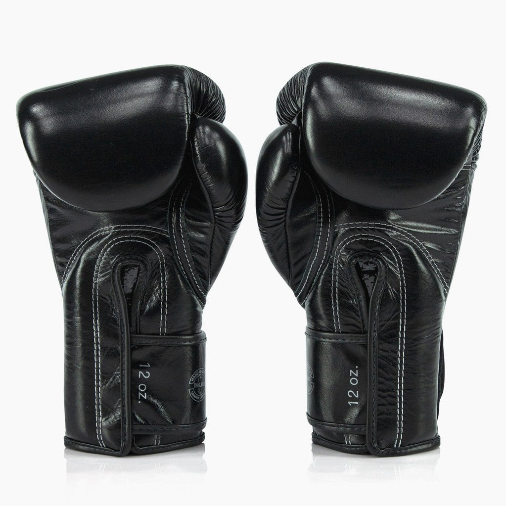 Boxing gloves Fairtex x Glory BGVG3 Black-silver – Combat Arena