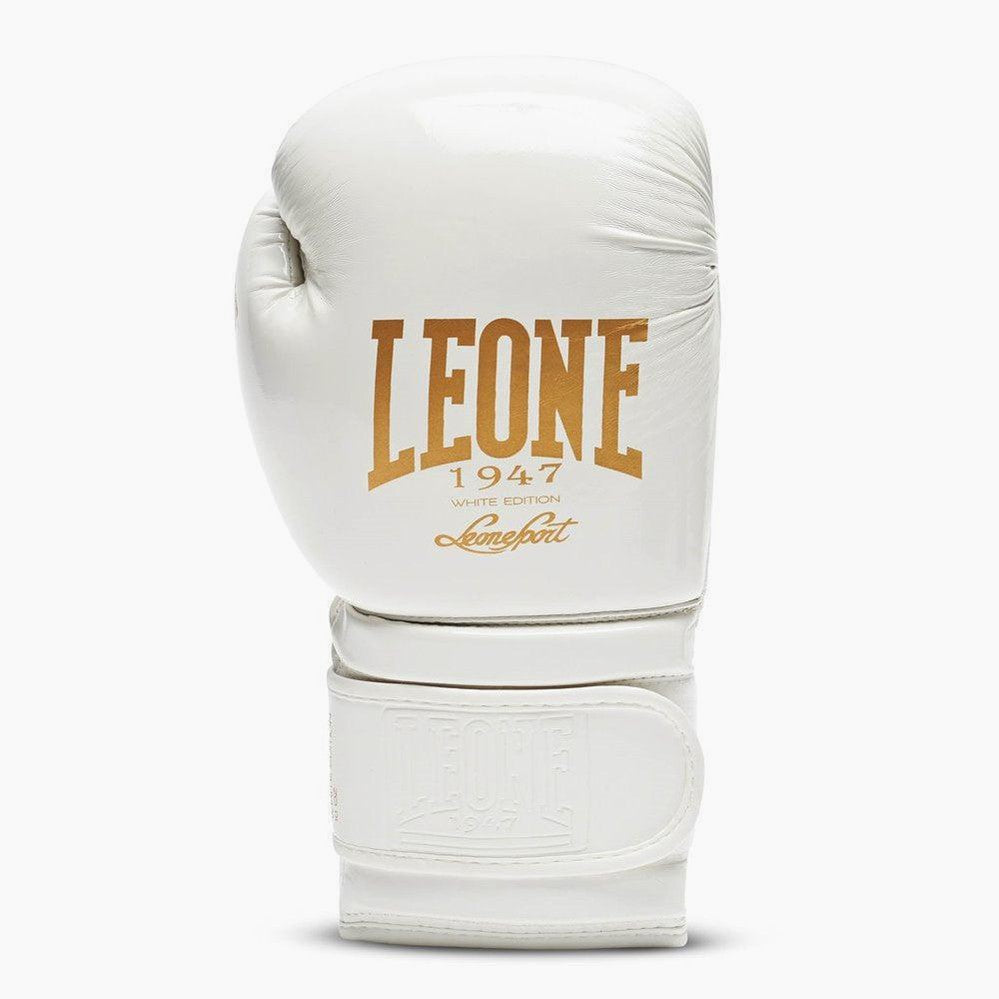 Boxing gloves Leone GN059 Black-White -  – Combat Arena