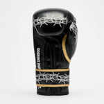 Boxing gloves Leone IUTER Barbed Wire GN02IU Black-Combat Arena