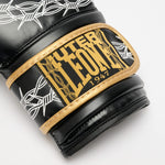 Boxing gloves Leone IUTER Barbed Wire GN02IU Black-Combat Arena