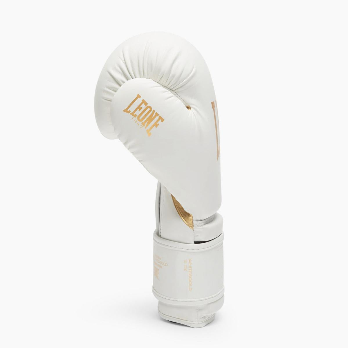 Boxing gloves Leone Idol GN059D White-gold - Boxing gloves