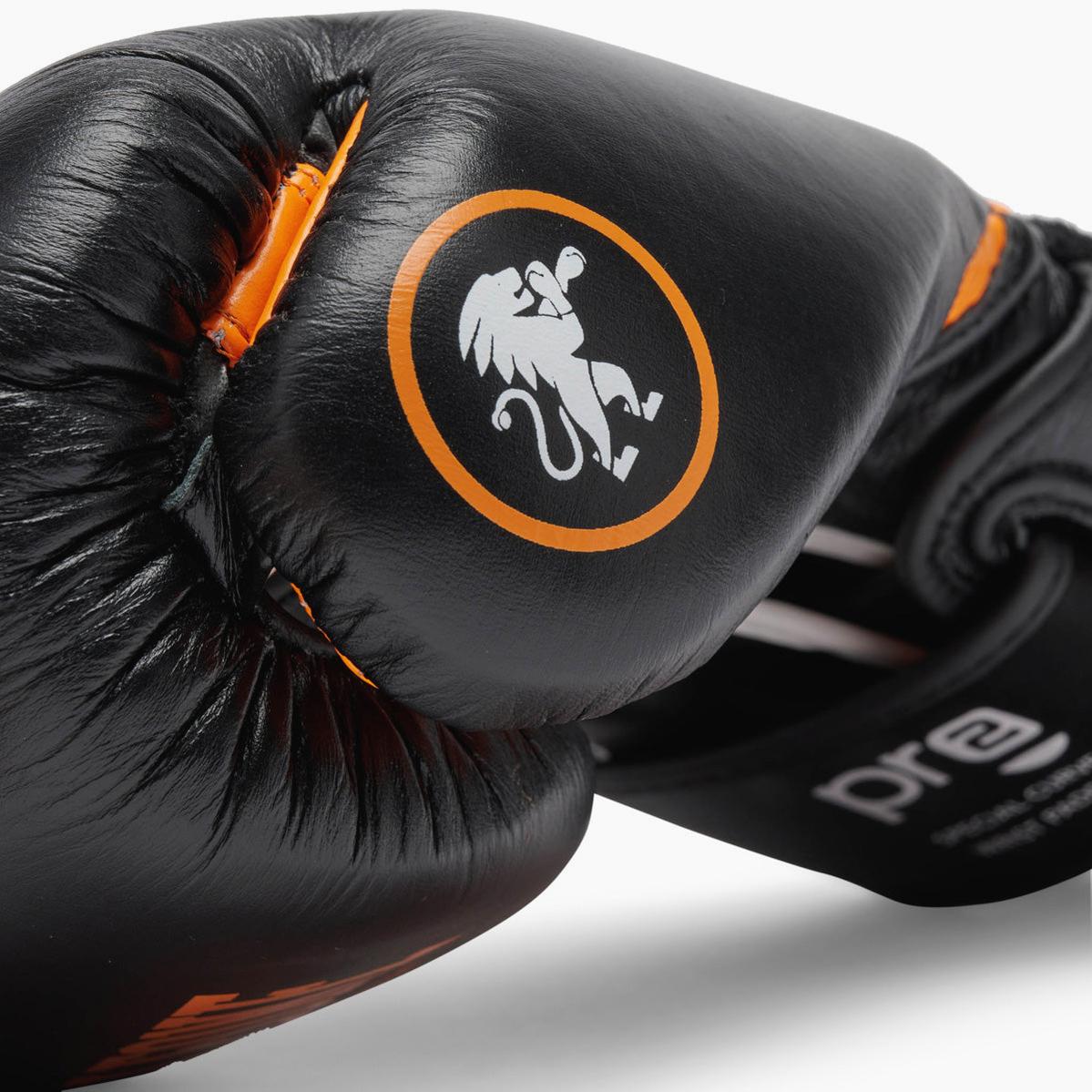 Boxing gloves Leone Professional 2 GN115C Orange 16 Oz - Combat Arena
