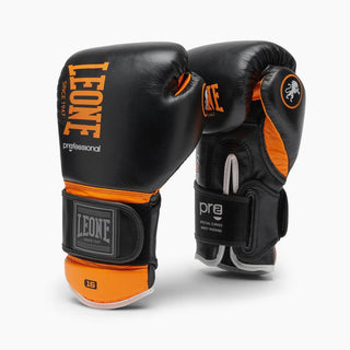 Boxing gloves Leone Professional 2 GN115C Orange 16 Oz