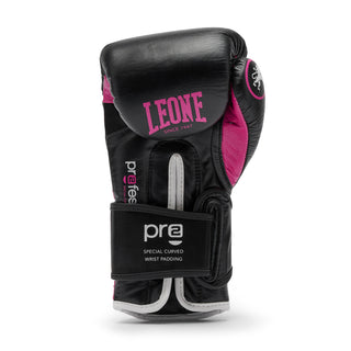 Boxing gloves Leone Professional 2 GN115C Fuchsia 10 Oz M 