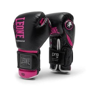 Boxing gloves Leone Professional 2 GN115C Fuchsia 10 Oz M 