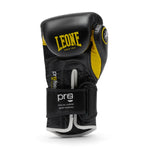 Boxing gloves Leone Professional 2 GN115C Yellow 12 Oz 