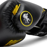 Boxing gloves Leone Professional 2 GN115C Yellow 12 Oz 