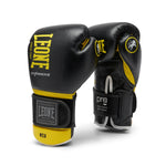 Boxing gloves Leone Professional 2 GN115C Yellow 12 Oz 