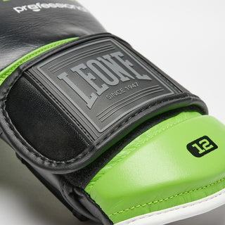 Boxing gloves Leone Professional 2 GN115C Green 10 Oz 