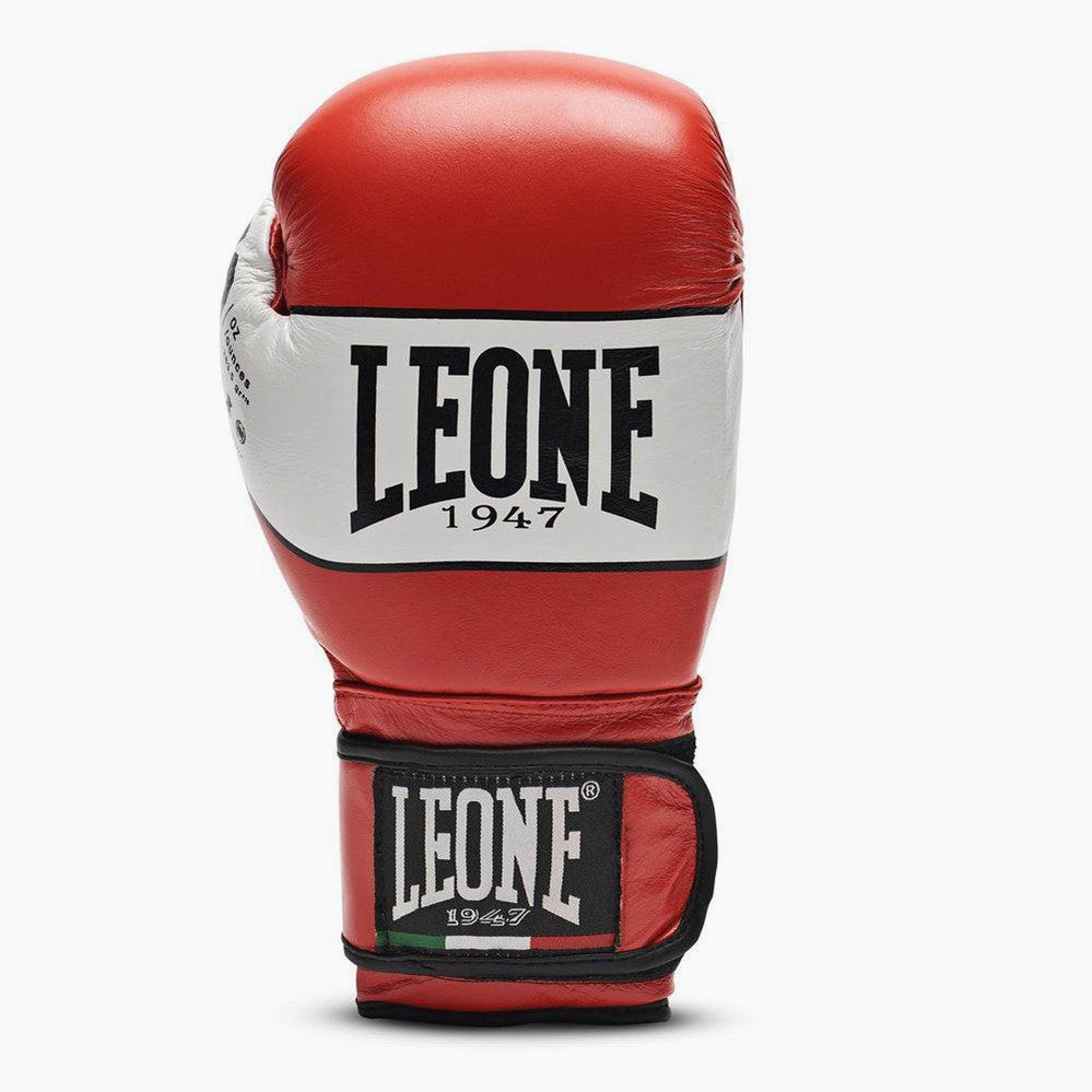 Muay Thai shin guards Leone 1947 Shock red > Free Shipping