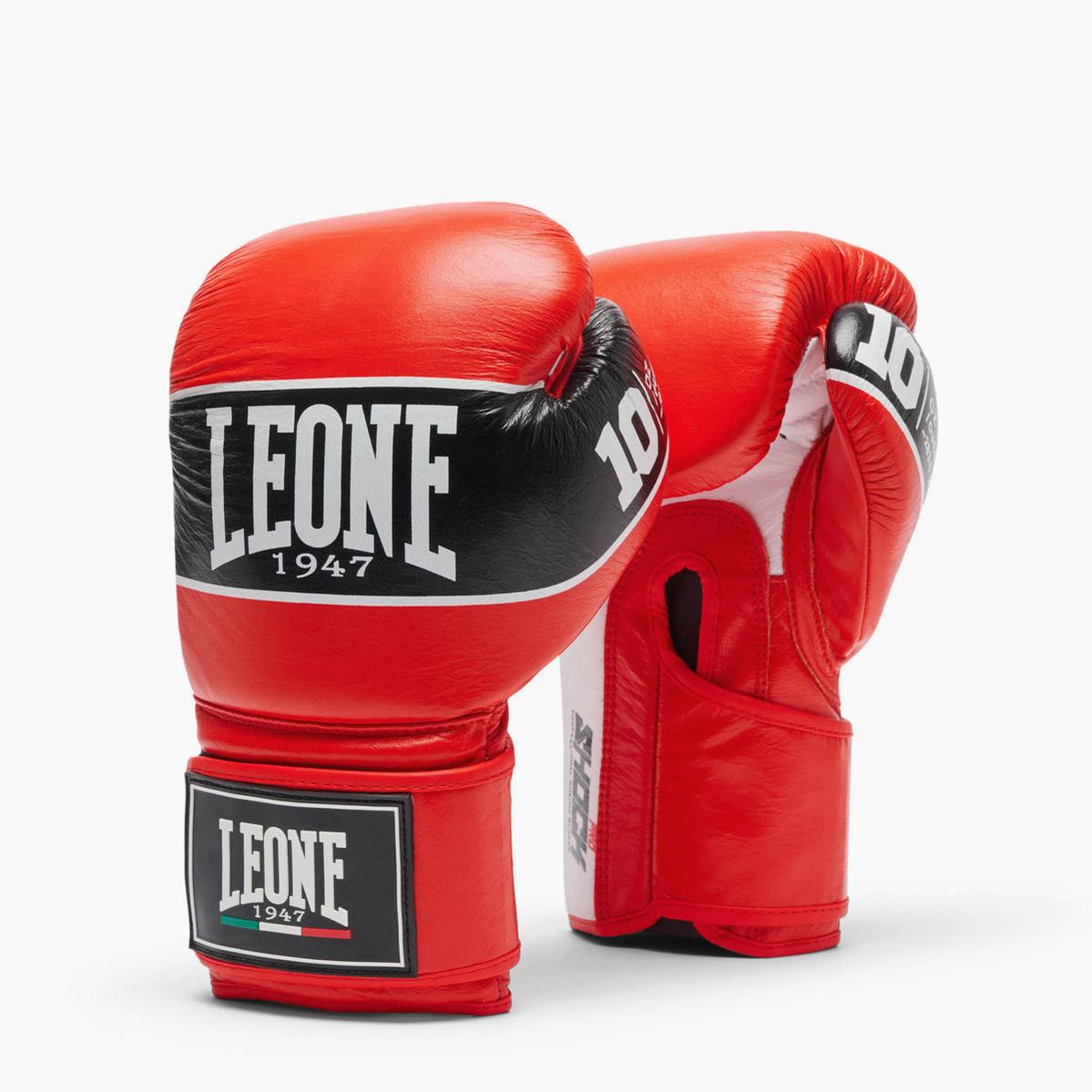 Boxing gloves Leone Shock Pro GN057 Red - Combat Arena
