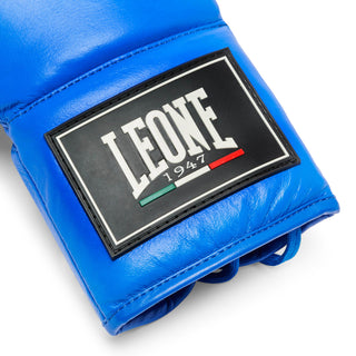 Boxing gloves Leone Shock Pro with laces GN057L Blue 