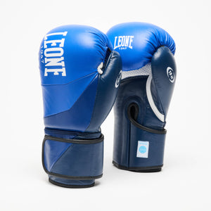 Boxing gloves Leone WAKO GN043 Blue-Combat Arena