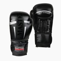 Boxing gloves Masters WAKO 10 Oz Black-Combat Arena
