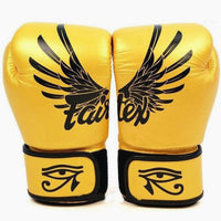 Guantoni Muay Thai Fairtex BGV1 Falcon Golden