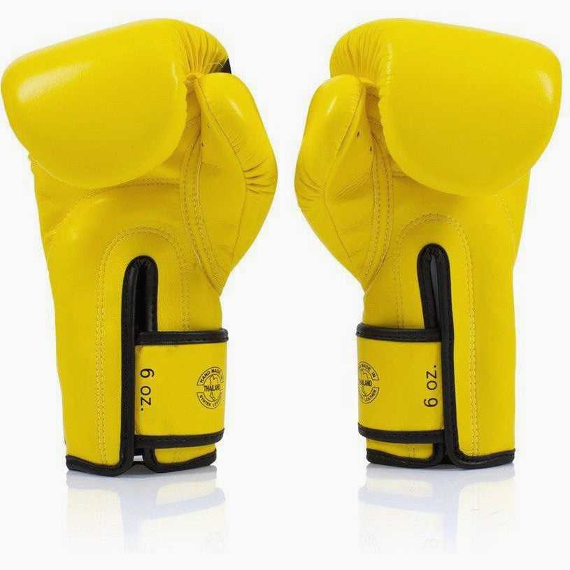 Guanti Da Boxe TK Boxing Gladiators - Giallo, Taglia L, Per Allenamento E Sacchi - Foto 7