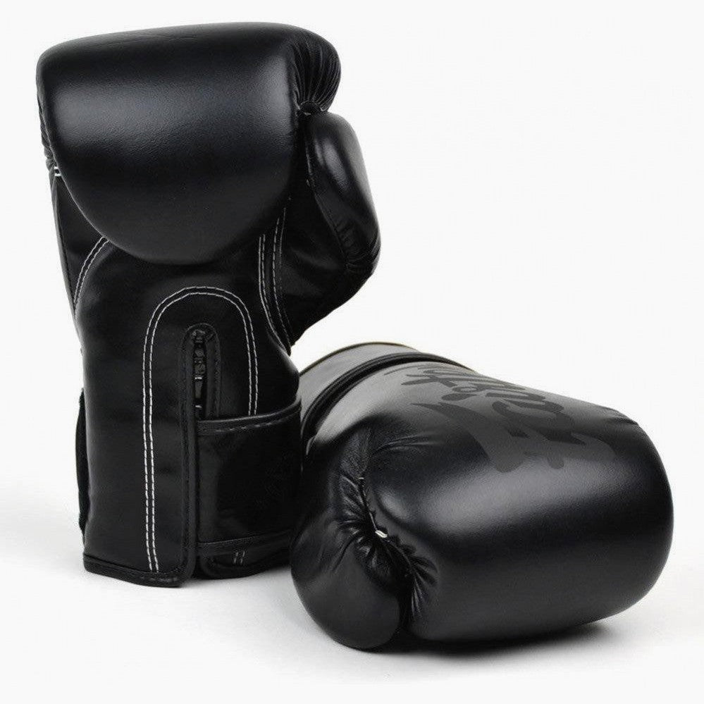 Thai boxing gloves Fairtex BGV14 Black-black – Combat Arena