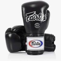 Thai boxing gloves Fairtex BGV5 Super Sparring Black-Combat Arena