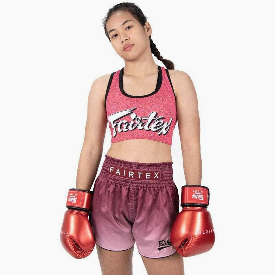 Muay Thai gloves Fairtex Metallic BGV22 Red – Combat Arena