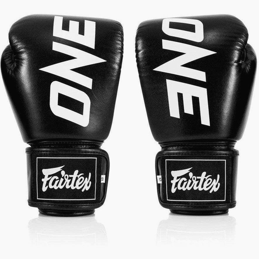 Thai boxing gloves Fairtex ONE Black – Combat Arena