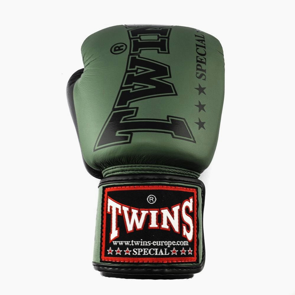 Muay Thai gloves Twins Special BGVL8 Green – Combat Arena