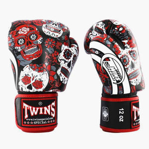 Guantoni Muay Thai Twins Special FBGV53 Skull Red