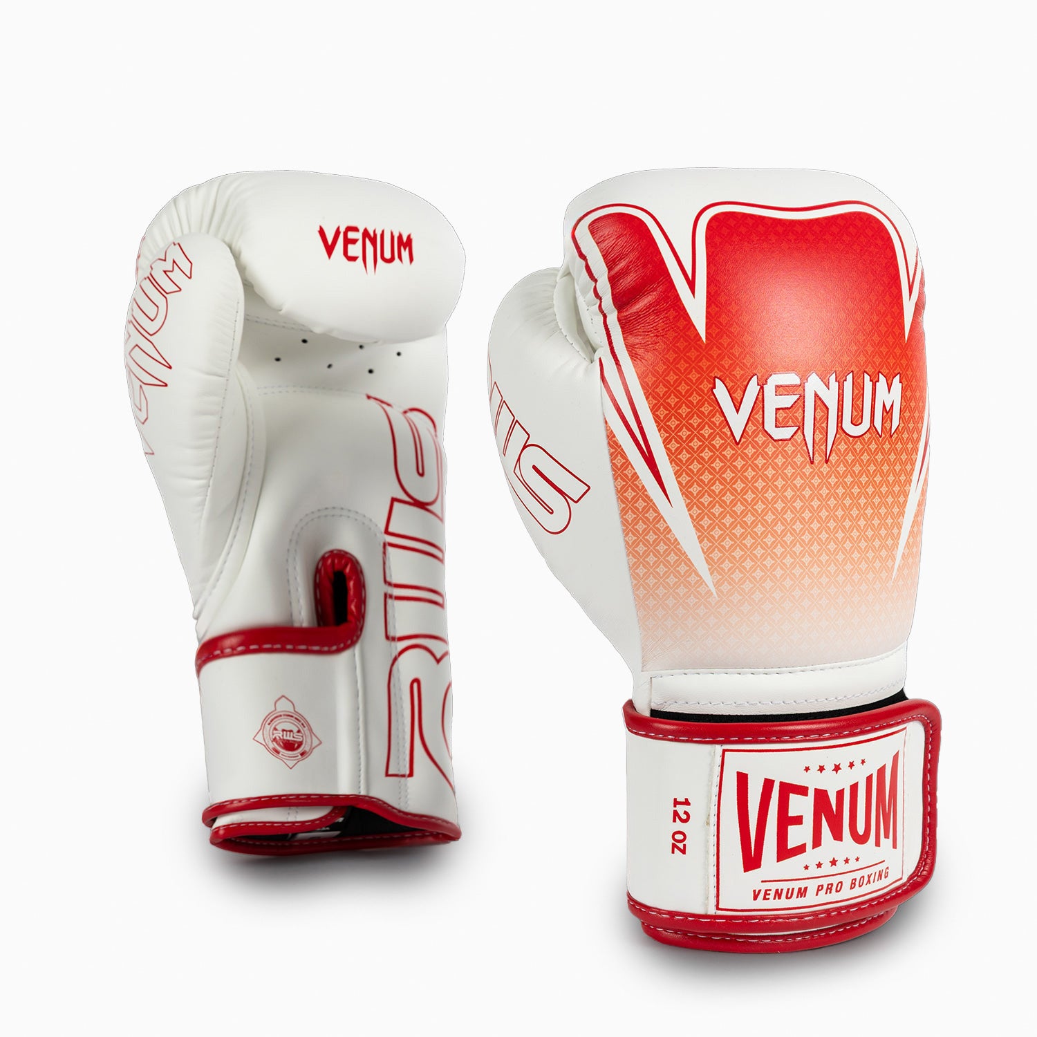 Boxing gloves RWS x Venum 2.0 White-red - Combat Arena