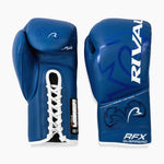 Boxing gloves Rival RFX Guerrero Pro Fight HDE-F Blue 10 Oz-Combat Arena