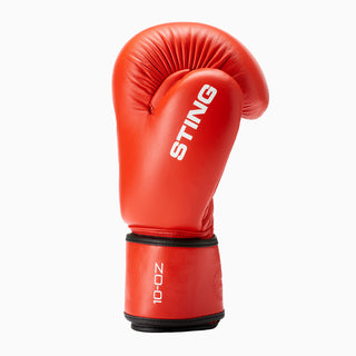sting handschuhe Boxing gloves Sting Competition Approved World Boxing Red