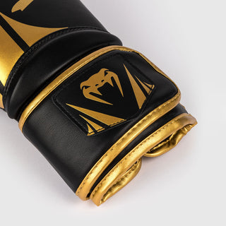 Boxing gloves Venum Challenger 2.5 Black-gold-Combat Arena