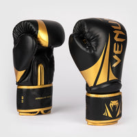 Boxing gloves Venum Challenger 2.5 Black-gold-Combat Arena