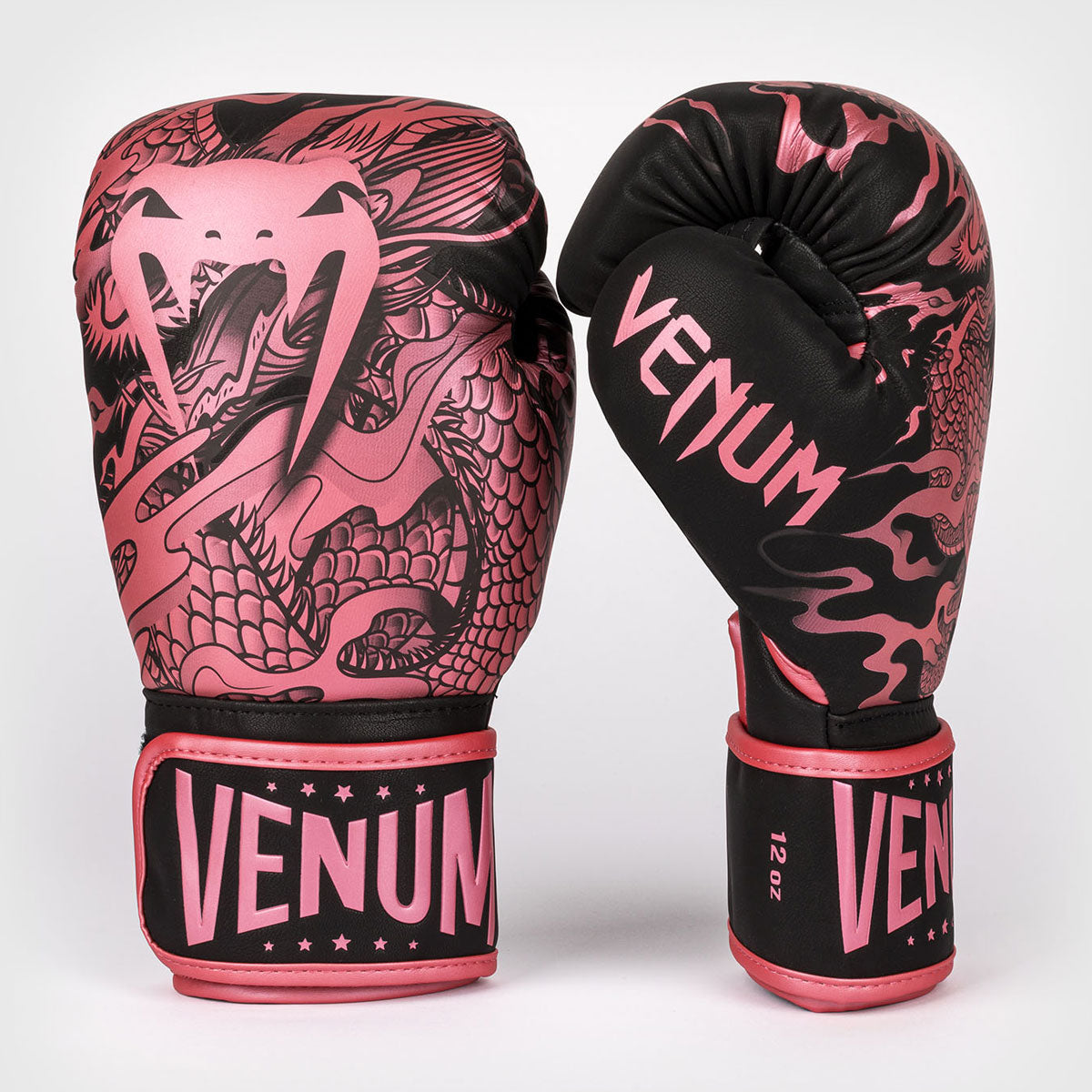 Boxing gloves Venum Dragon's Flight Black-pink - Boxing gloves