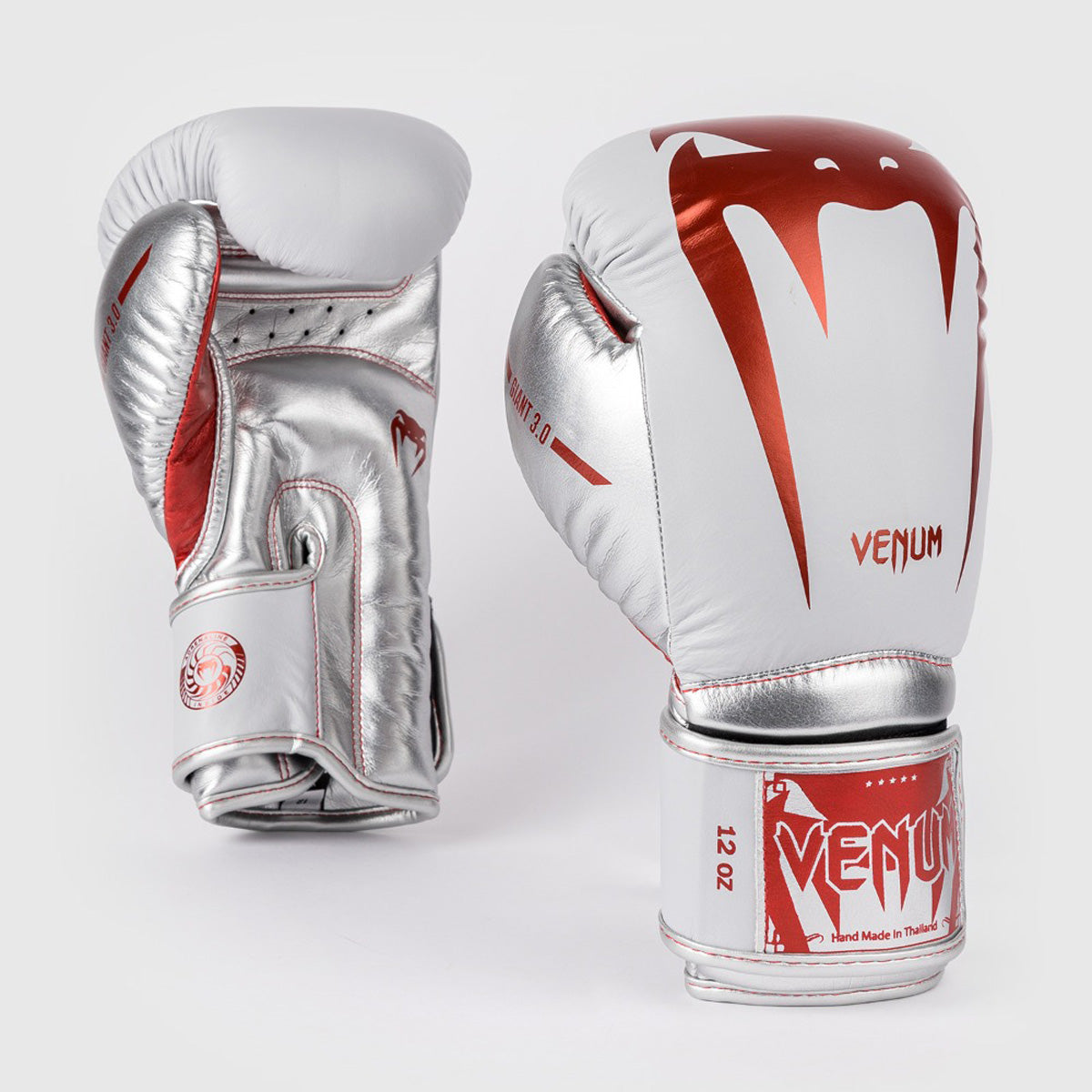 Boxing gloves Venum Giant 3.0 Special Edition Red-silver – Combat