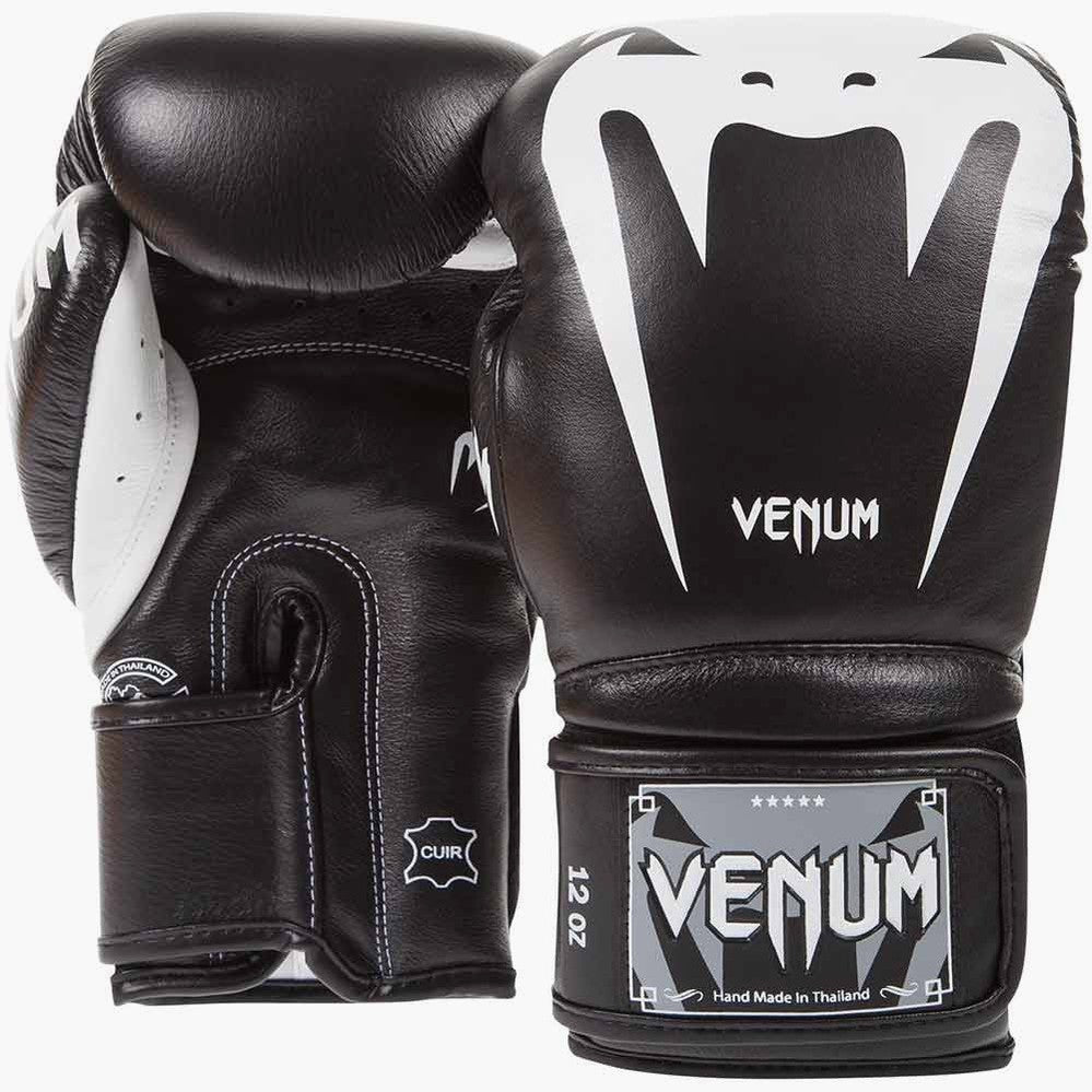 aaajm Venum Giant 3.0 ボクシンググローブ ブラック Venum Giant 3.0 Boxing Gloves - Nappa Leather - Black/Black