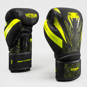 Boxing gloves Venum Impact Amazonia Reborn Black-green-Combat Arena