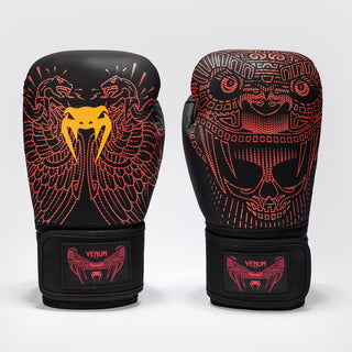 Boxing gloves Venum Quetzal Fury Black-red 