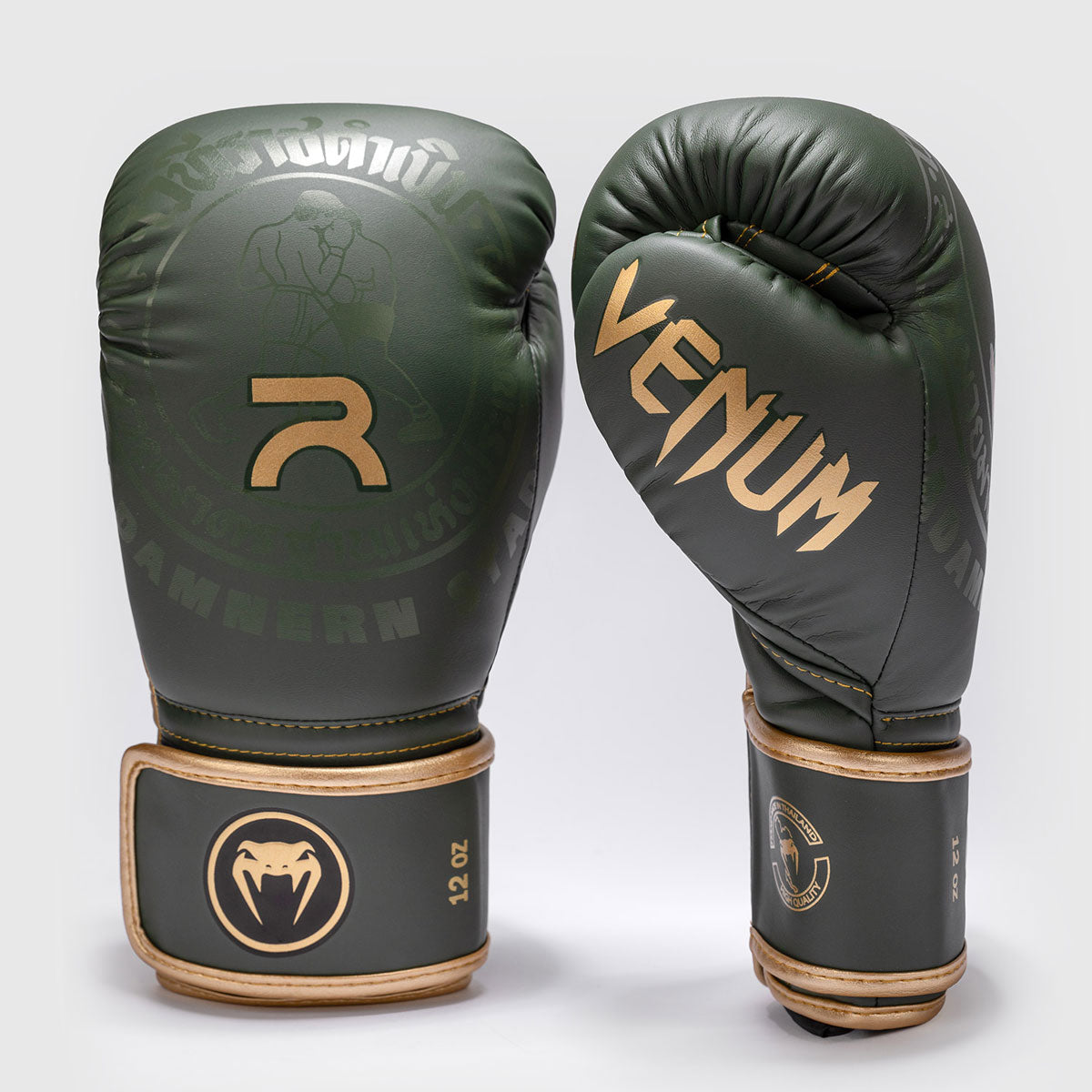Boxing gloves Venum x Rajadamnern Green - Boxing gloves – Combat Arena