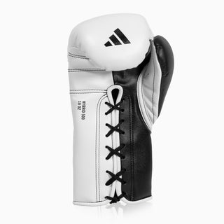 Boxing gloves Adidas Hybrid 500 Pro with Laces Black-white