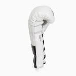 Boxing gloves Adidas Hybrid 500 For against Laces Black-white 