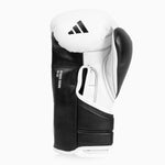 Boxing gloves Adidas Hybrid 500 Pros and cons Velcro Black-white 
