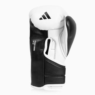Boxing gloves Adidas Hybrid 500 Pros and cons Velcro Black-white 