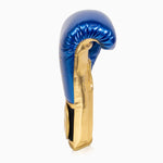 Boxing gloves Adidas Hybrid 500 Pro with Velcro Blue-gold 