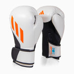 Boxing gloves Adidas Speed Tilt 200 WAKO 10 Oz Black-white-red 